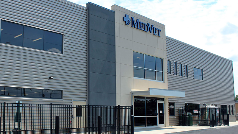 MedVet Dayton Hospital Building
