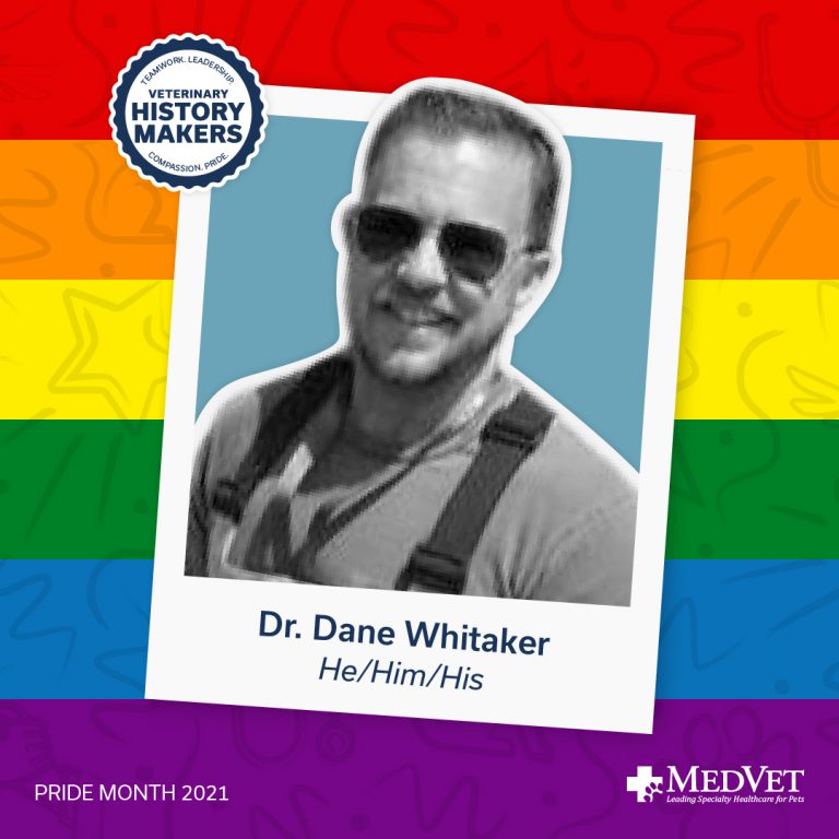 MedVet Pride Month - Dane Whitaker