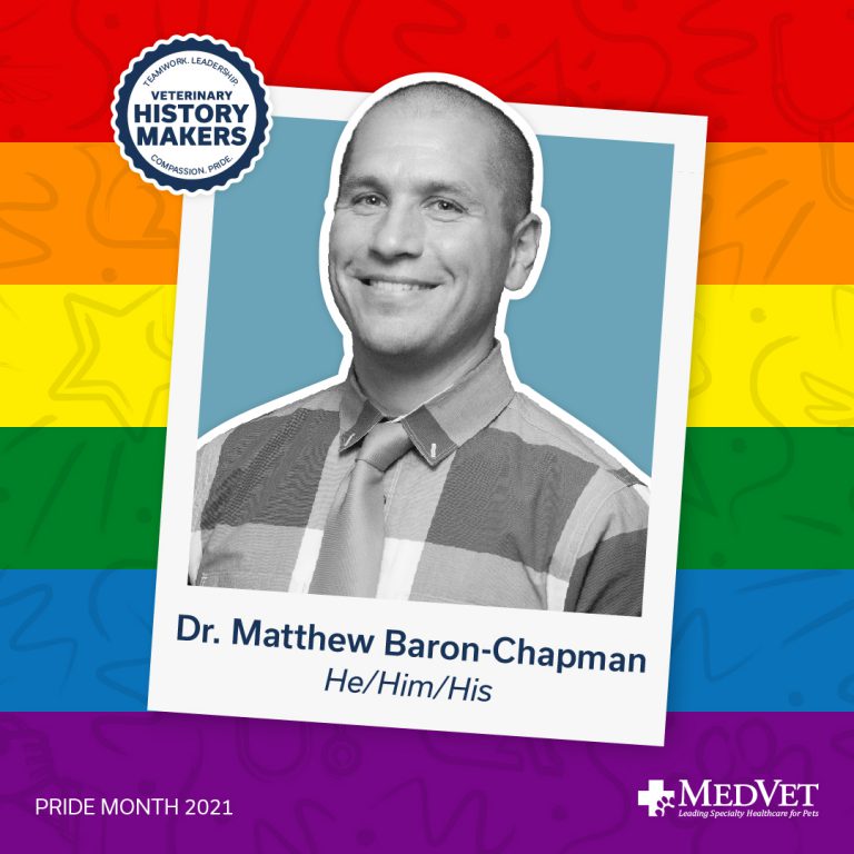 MedVet Pride Month - Matthew L. Baron-Chapman